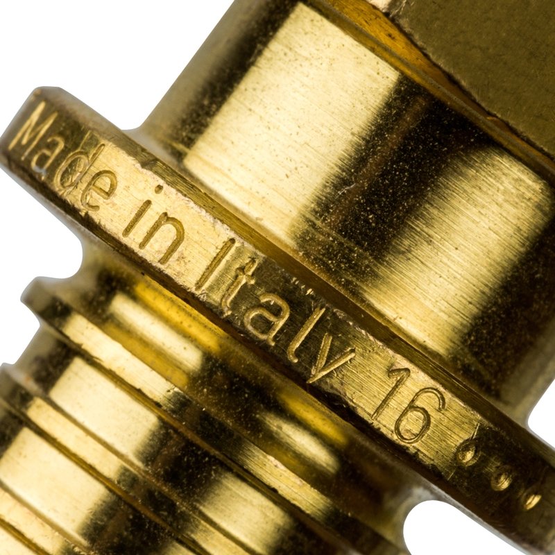 Переходник ВР 16x1/2" аксиальный для труб из сшитого полиэтилена STOUT SFA0002001612 - Вид №1