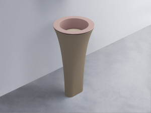 AMLA45-CP+AMPILT-LN+AMCOLT-AN Раковина Amedeo Tondo отдельностоящая cielo Enjoy + Amedeo