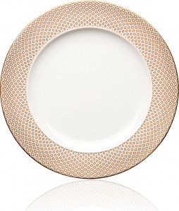 10621277 Rosenthal Тарелка обеденная Rosenthal Францис Карро Беж 27см, фарфор Фарфор