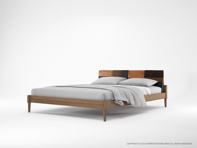 87_194 Двуспальная кровать (размер матраса 160х200) Karpenter Katchwork - Вид №1