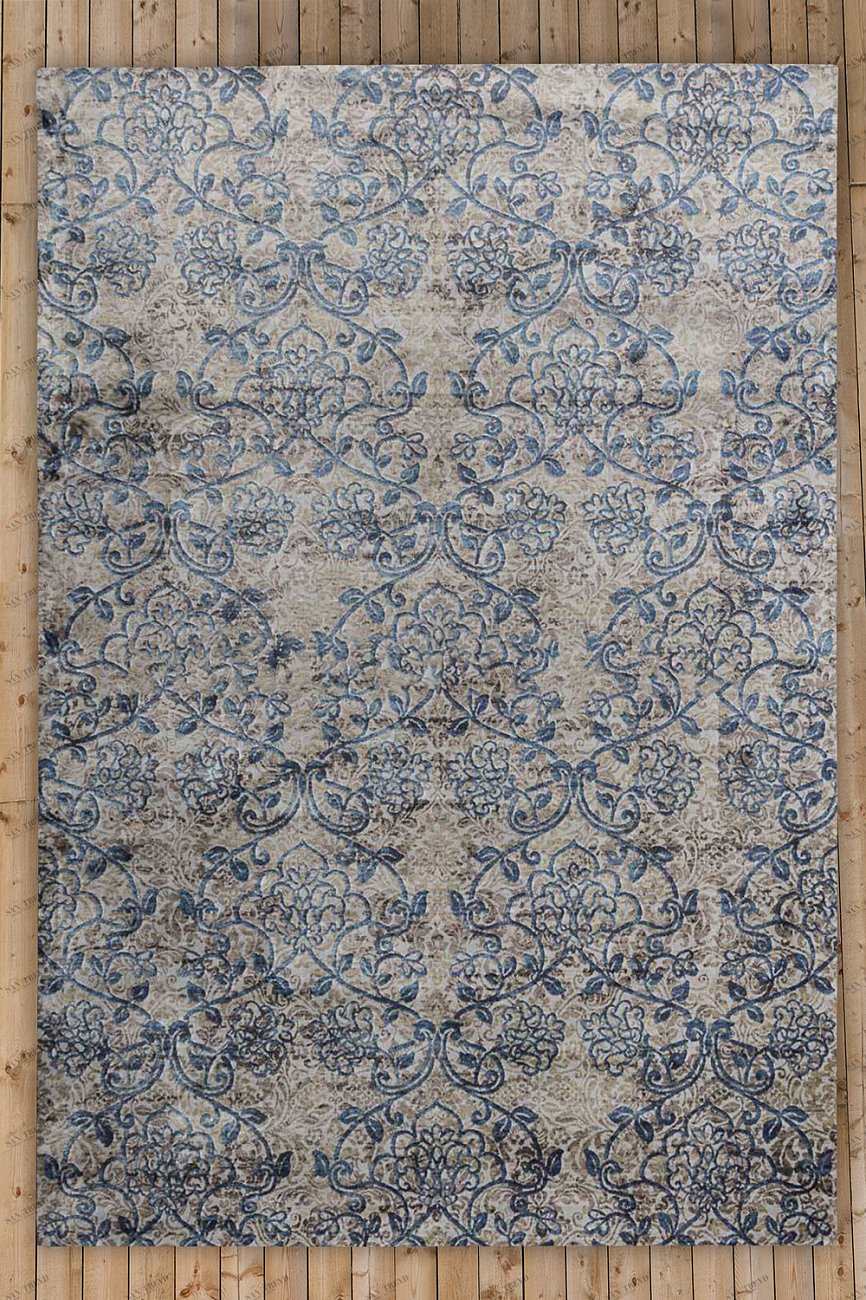 Ковер Vintage 895145989 160x230 DOLLY CAPRETS ДИЗАЙНЕРСКИЕ, MATRIX 155576 Серый;голубой 