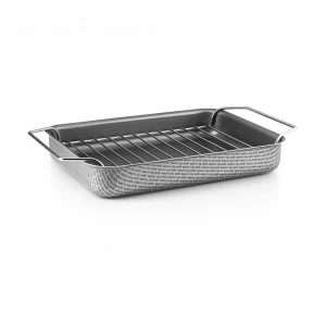 202028 Жаровня с решеткой и антипригарным покрытием slip-let®, 25х18 см Eva Solo