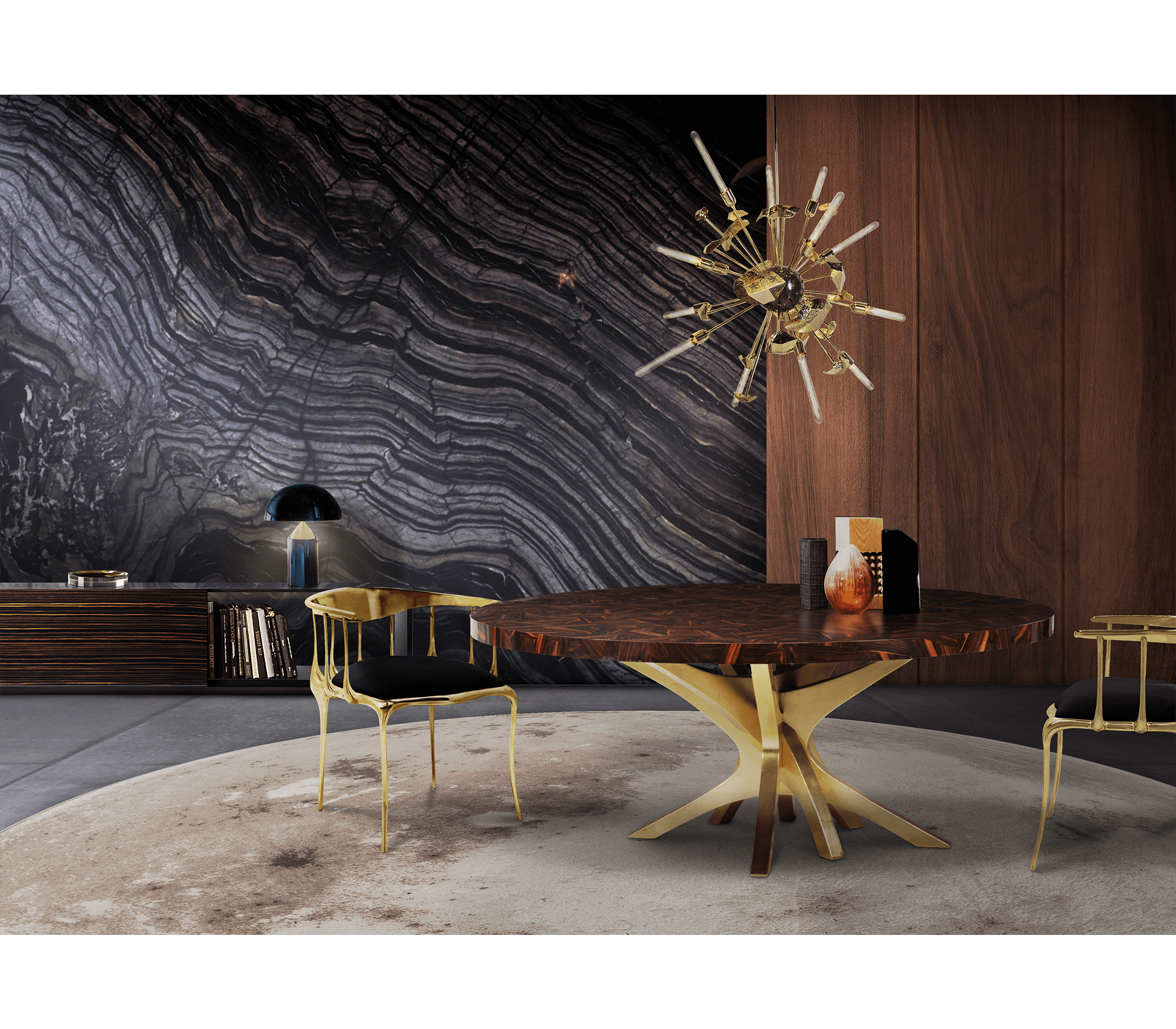 0-214 Обеденный стол Patch  Boca Do Lobo  - Вид №7