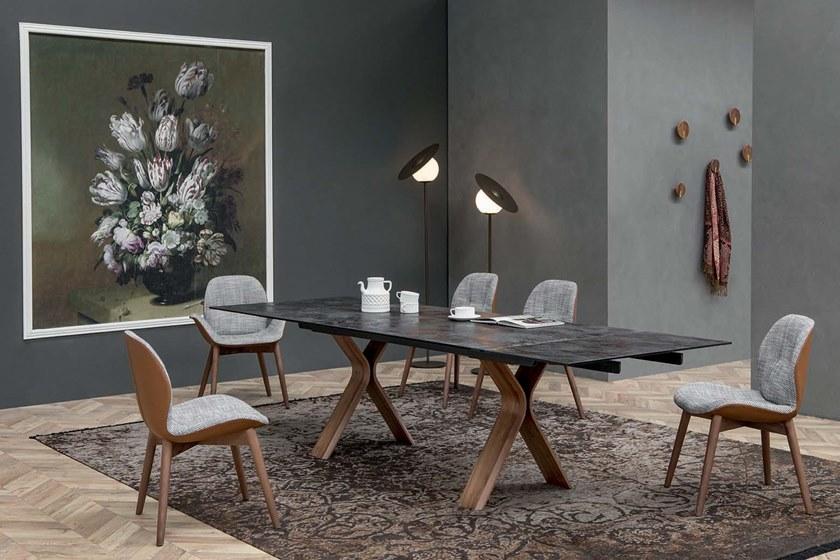 Tonin Casa Раздвижной стол из керамогранита Still T8093 - t8103 - Вид №5