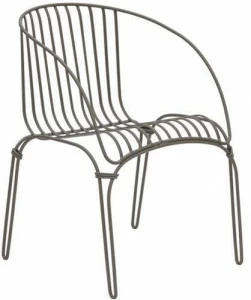 iSimar Стул из стали с подлокотниками  8114