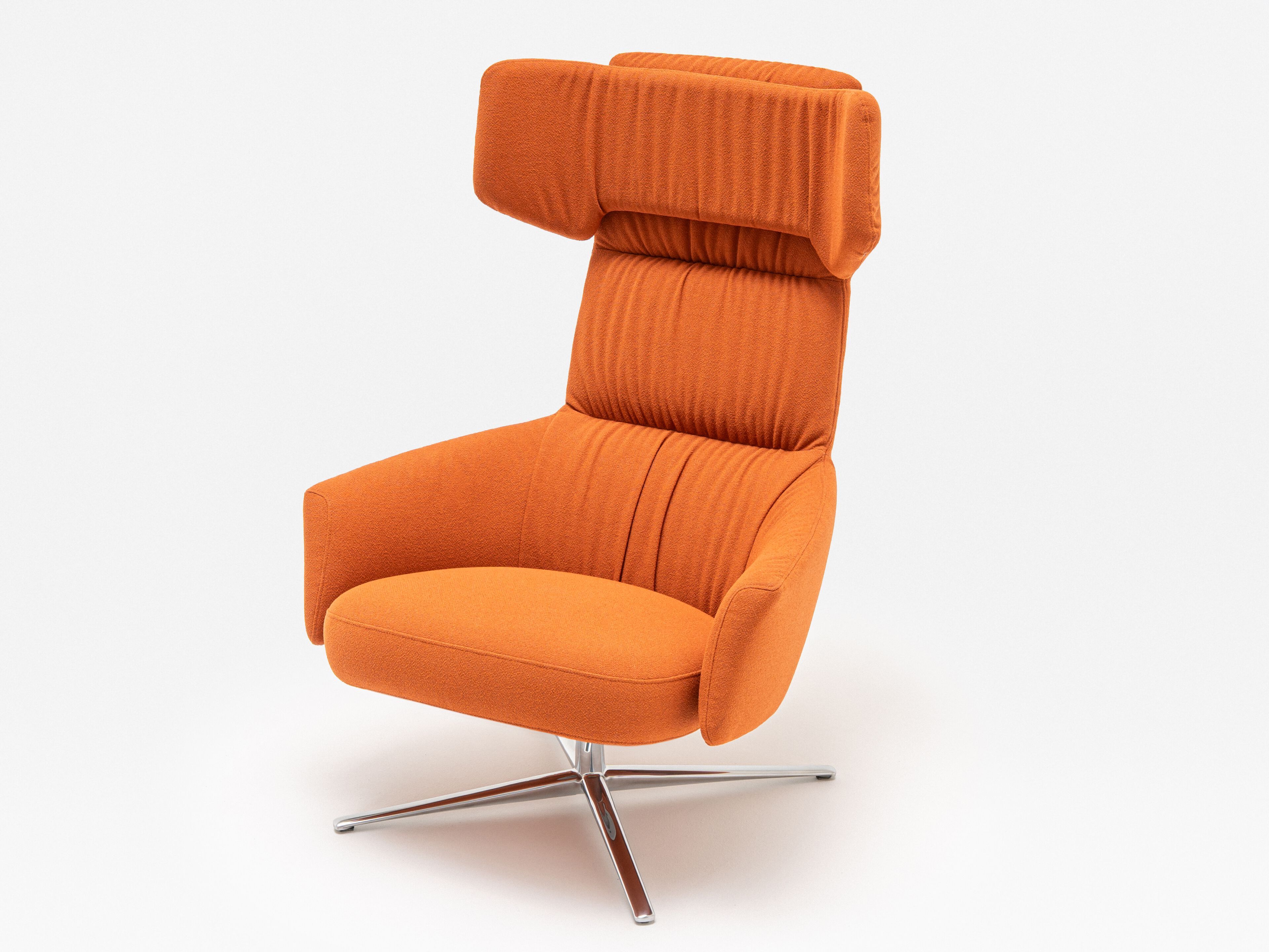 Кресло с откидывающейся спинкой из ткани MDD TORO ARCH-00027654 - Вид №1