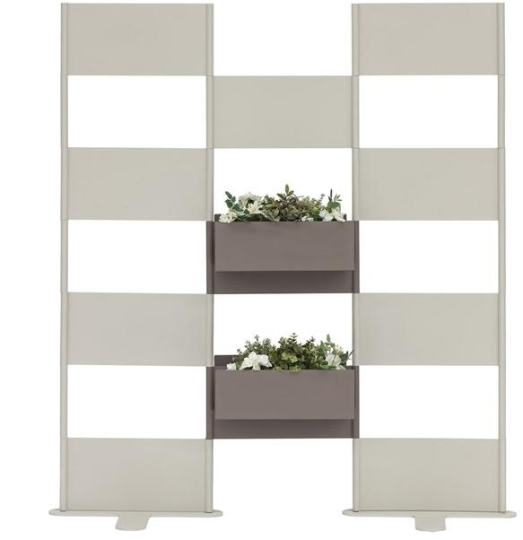 iSimar Низкий прямоугольный горшок из оцинкованной стали Esther & tonin Isi 7214  - Вид №1