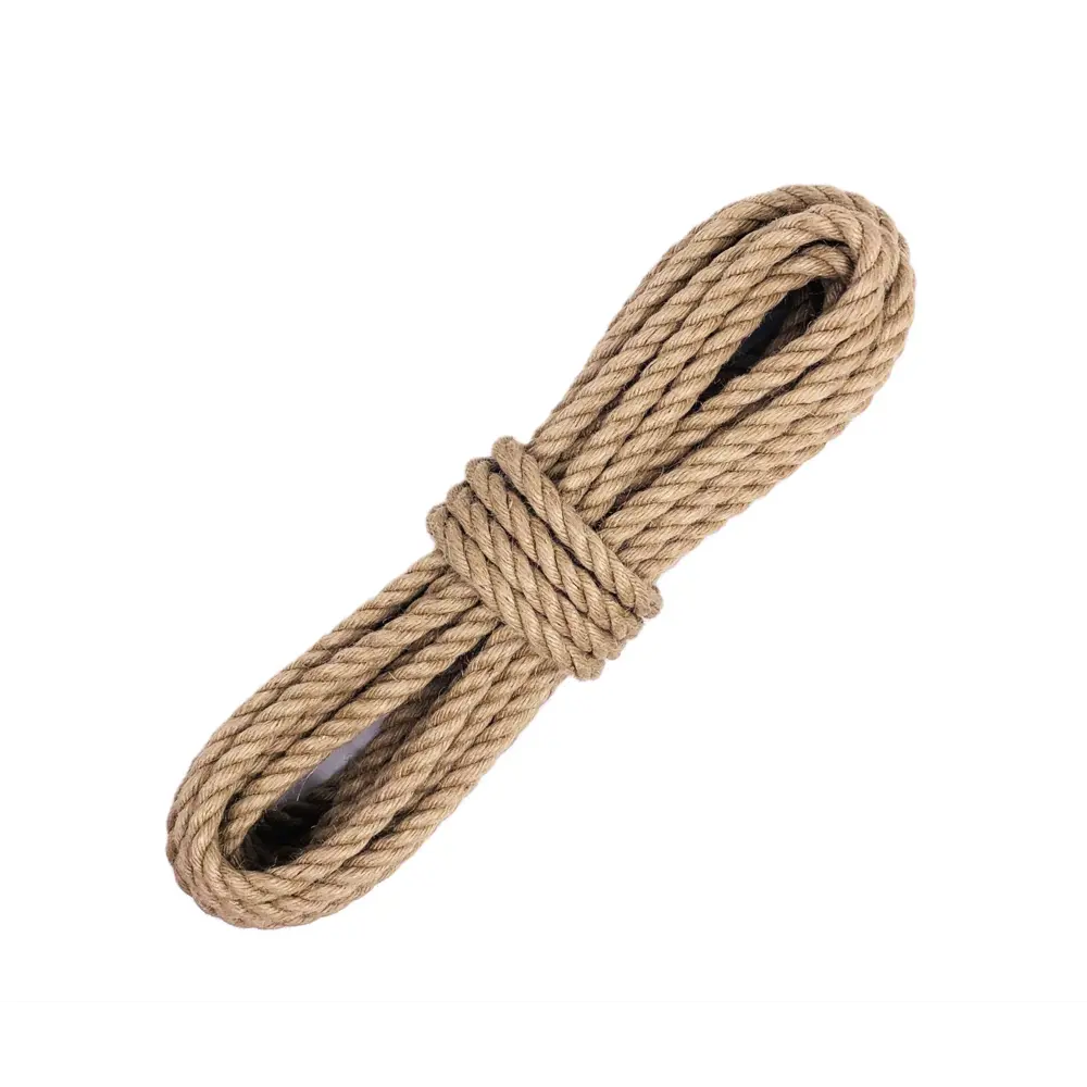 Джутовая веревка СИБШНУР 10 мм × 10 м для хозяйственных работ 82202109 STLM-1571533 - Вид №1