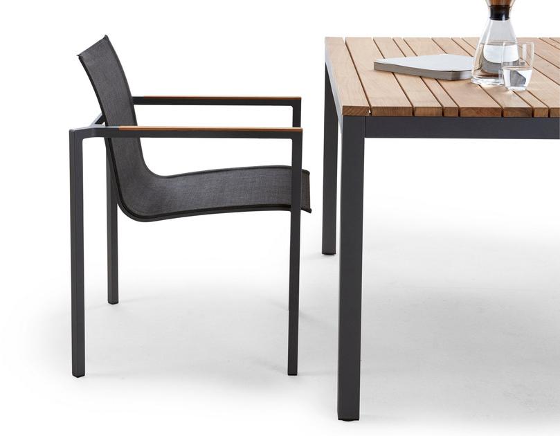 solpuri Прямоугольный садовый стол из тика Classic alu sun-id-1368909 - Вид №8