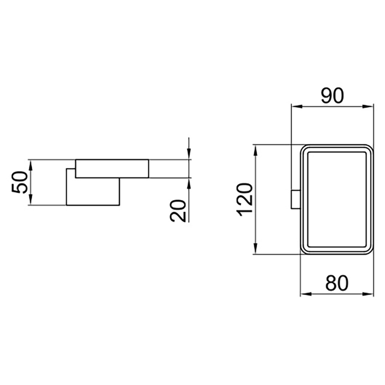 LV500101560 Мыльница Webert Living - Вид №1