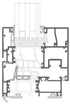 Twin Systems Высококачественные профили для оконных створок sun-id-1356489 - Вид №1
