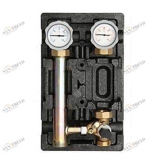 Смесительная насосная группа MEIBES MK 1"1/4 (подача слева) без насоса и сервопривода MEL66832EARU