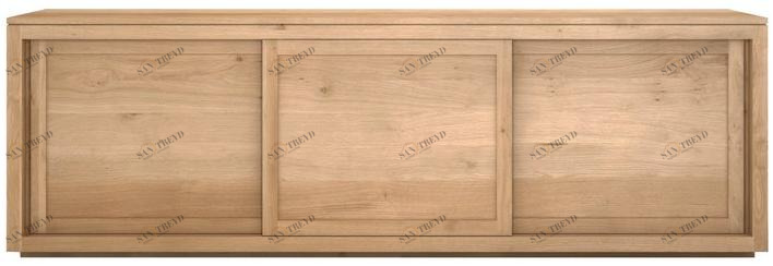 Ethnicraft Буфет из массива дерева с раздвижными дверцами Oak pure 51164