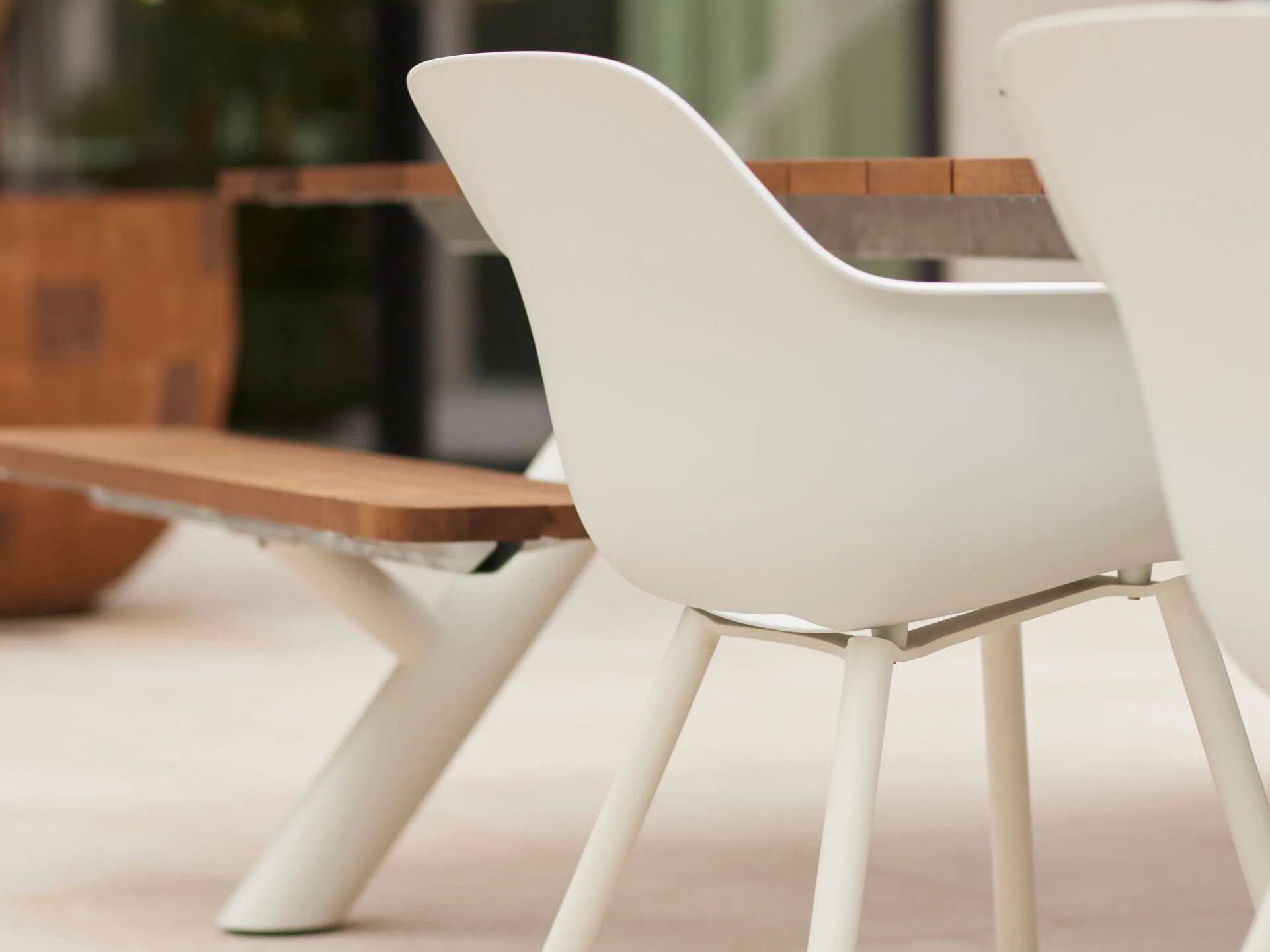 Полипропиленовый садовый стул с подлокотниками Extremis CAPTAIN'S PIPE CHAIR ARCH-00017921 - Вид №2