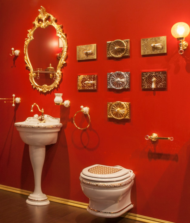 ML.MLD-25.740.D1 Подвесной унитаз настенный Золотистый Migliore  Италия  - Вид №2