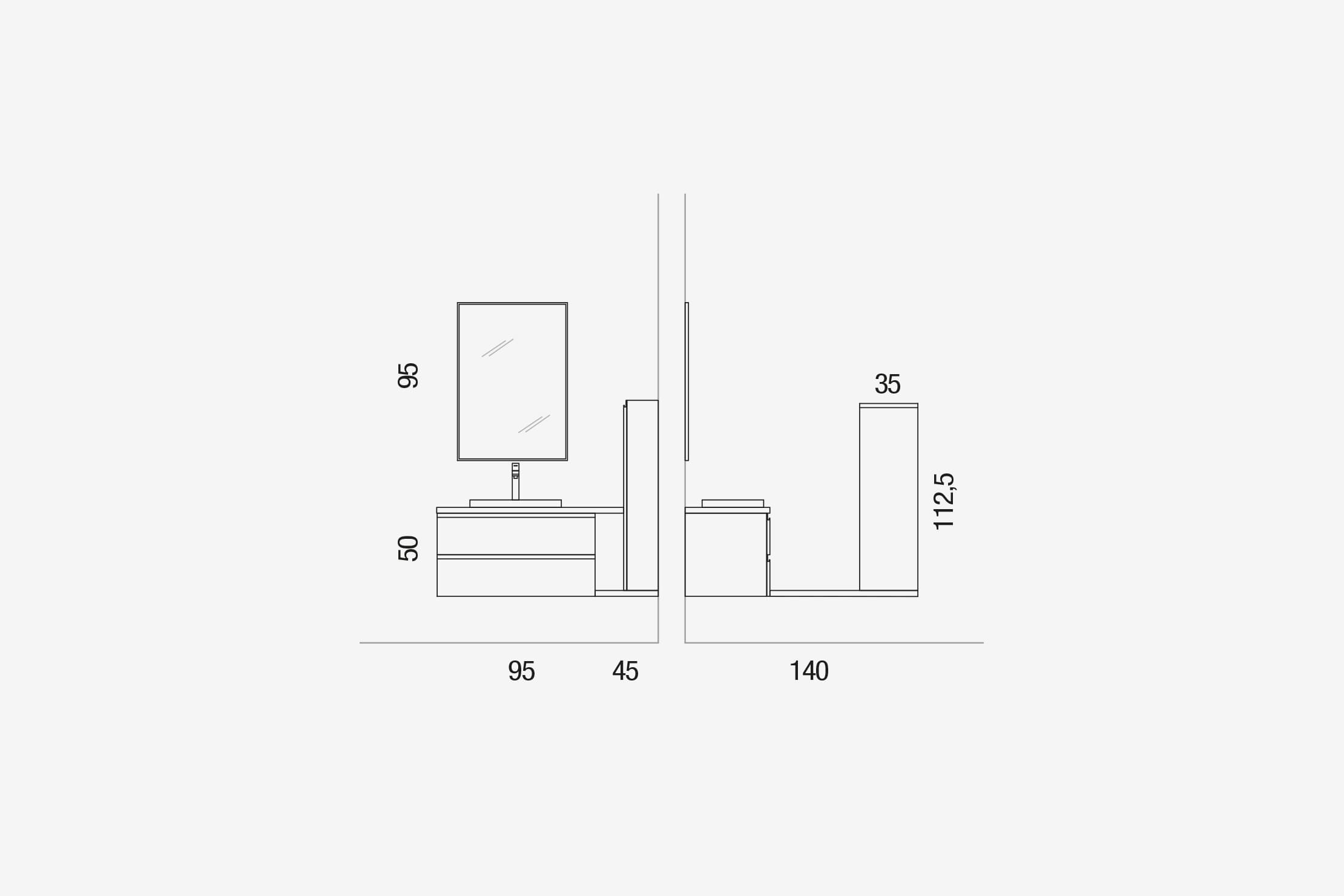 Комплект мебели 51 Arcom E.ly STARC26 - Вид №4