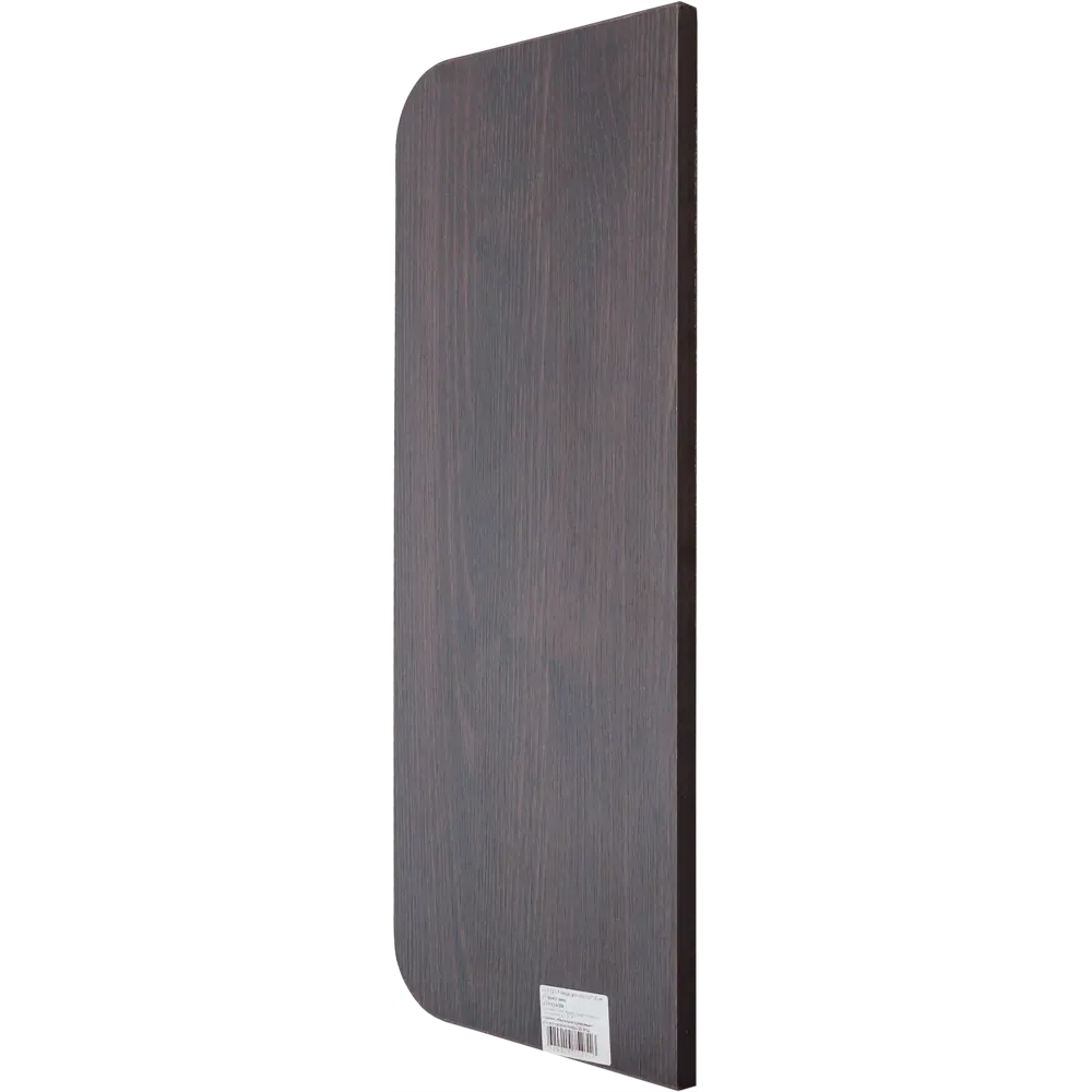 Santreyd Полка угловая закруглённая 60×25 см дуб термо тёмный 82036099 STLM-0018086 - Вид №3