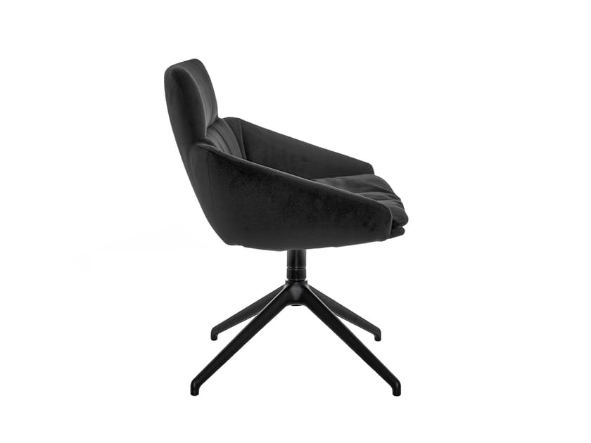 Мягкое вращающееся кресло с низкими подлокотниками KFF Faye ARCH-00087709