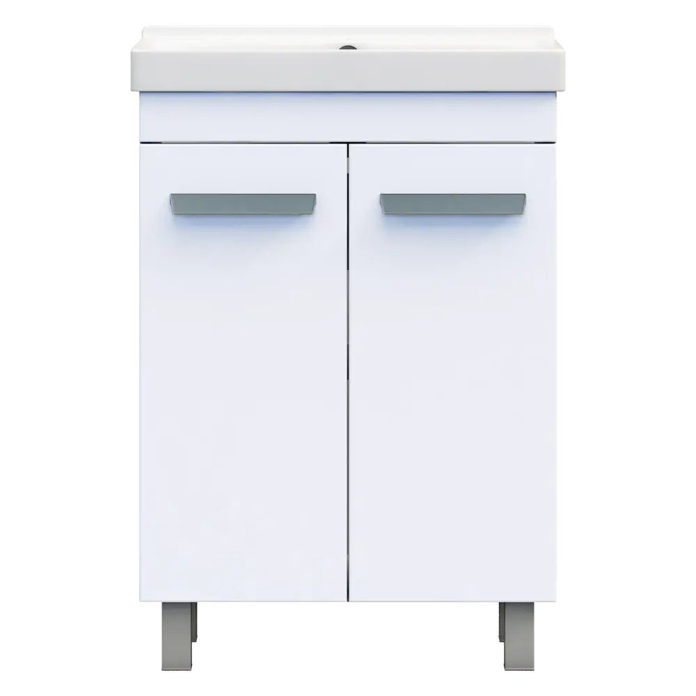 Тумба VIGO Milo для ванной с глянцевой белой поверхностью 60×80 см 85322134 STLM-0061357 - Вид №4