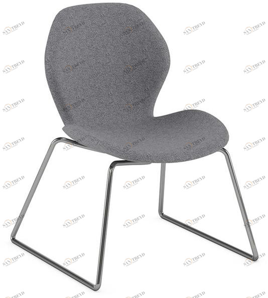 Ersa Санный стул с обивкой из ткани Polar sun-id-1385354