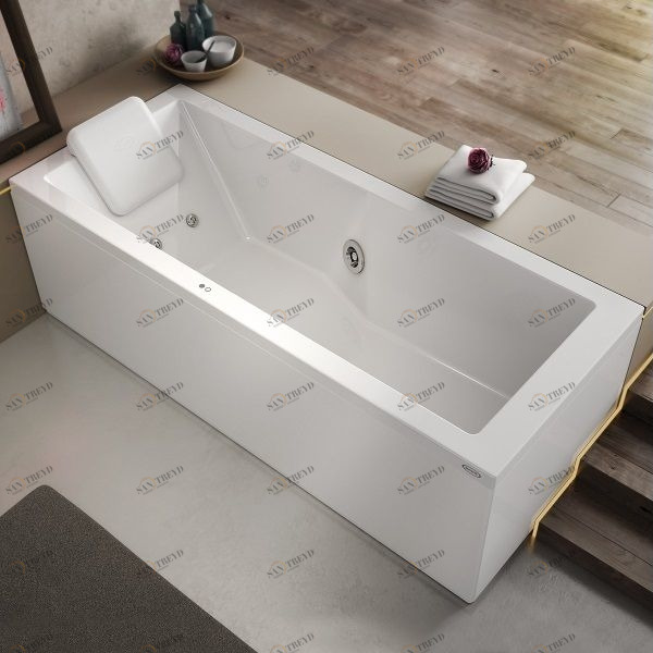 Ванна с основаниями Energy 180 без панелей 9443-813 Jacuzzi 9443813