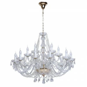 Подвесная люстра MW-Light Каролина 6 367012918 золото MW-LIGHT ДИЗАЙНЕРСКИЕ, КАРОЛИНА 188199 Золотой