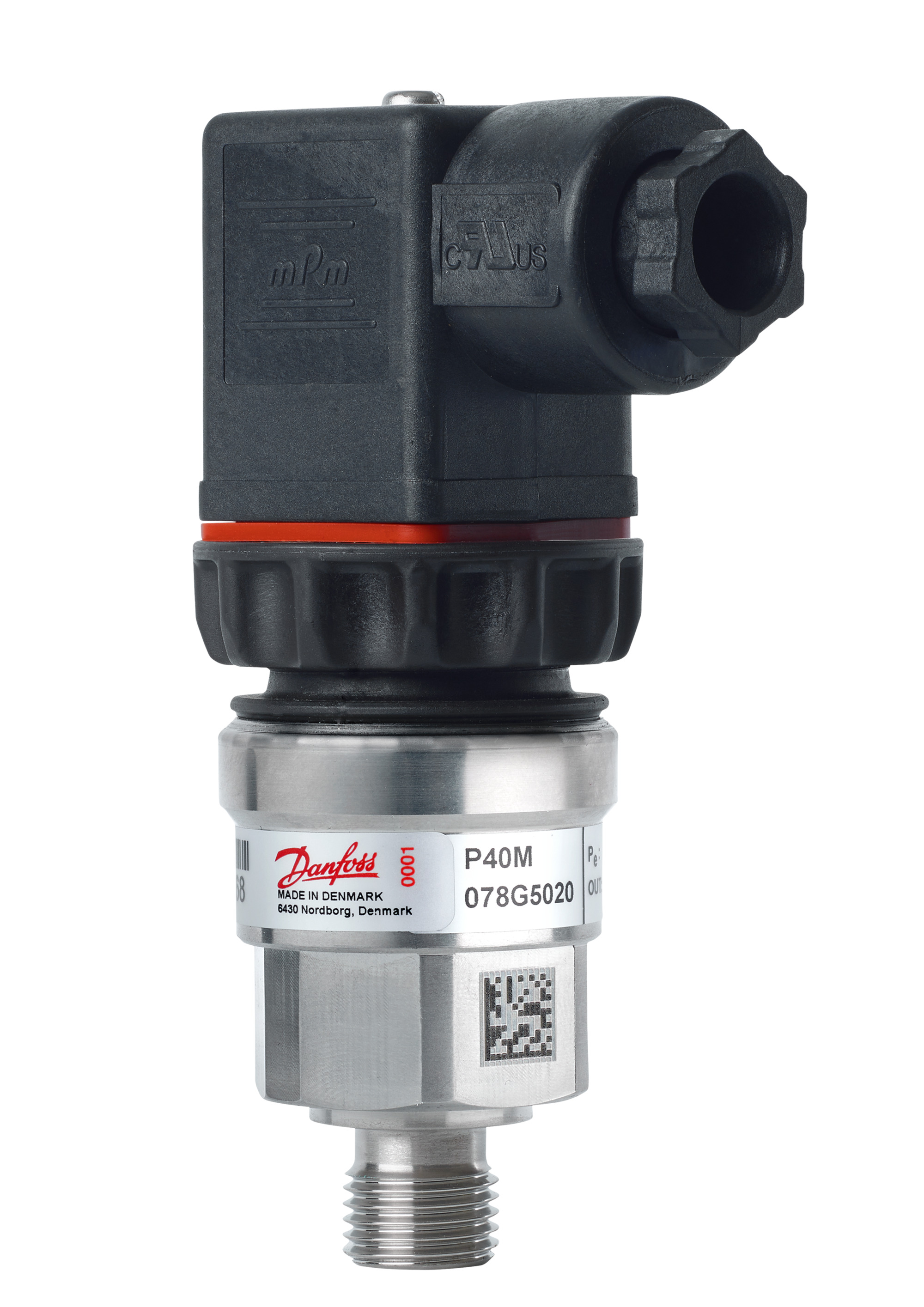 Danfoss DST P40M — преобразователи (датчики) давления для морской воды и других агрессивных сред. Сертифицированы для применения в судостроении. DST P40M Преобразователь давления 078G5022  - Вид №1