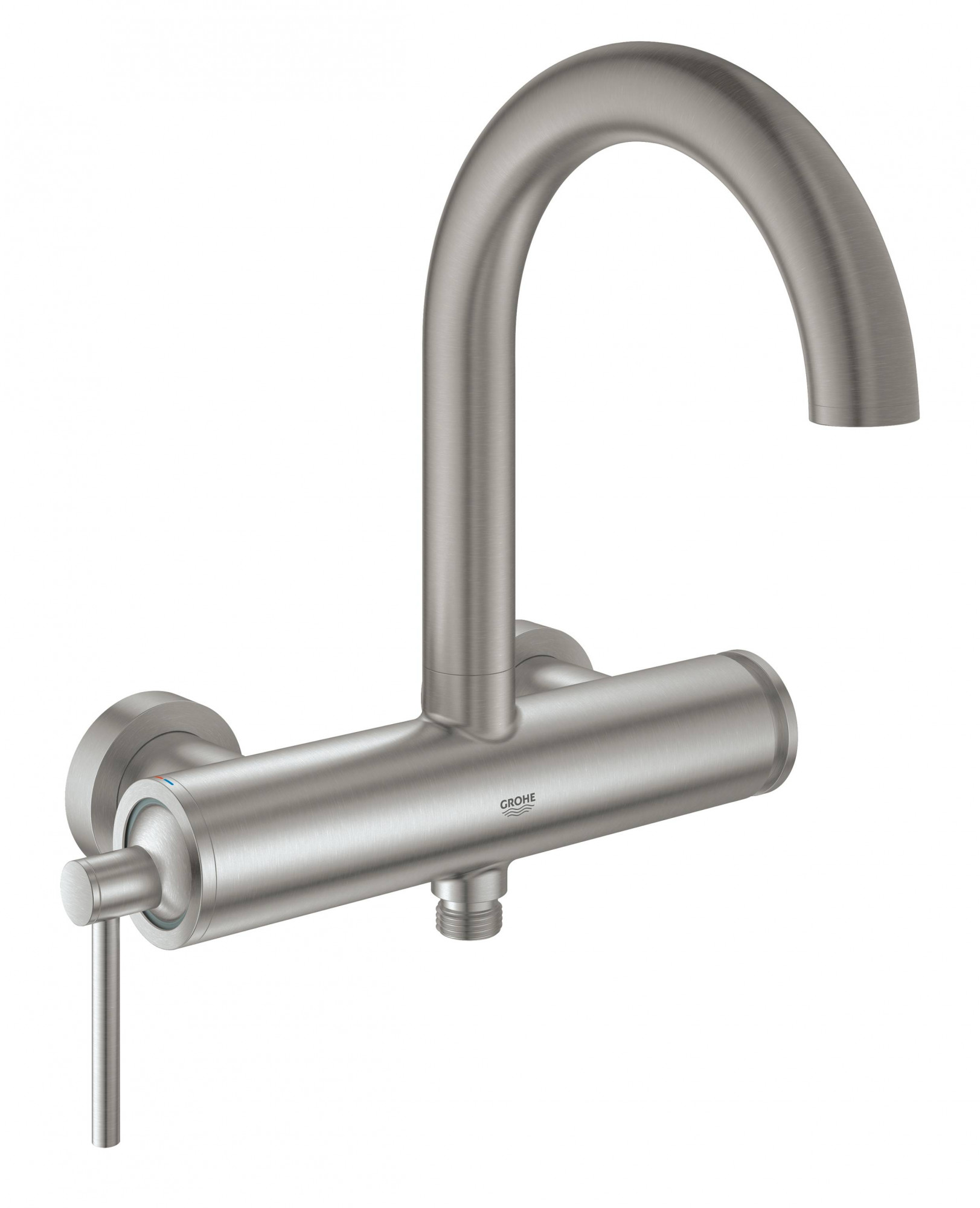 Смеситель для ванны GROHE Atrio New, настенный монтаж, суперсталь (32652DC3)