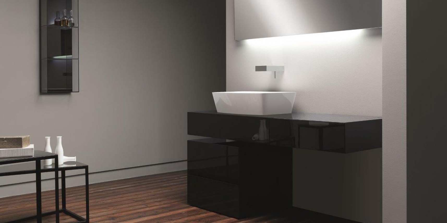 Toscoquattro Комплект мебели для ванной 05 GENESI мокко 22A15LL22C12LL08B02VB - Вид №2