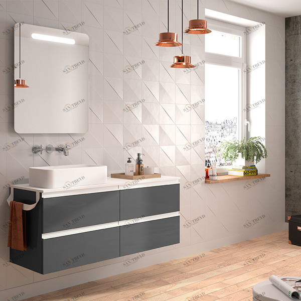 КОМПЛЕКТ МЕБЕЛИ SPIRIT 120 СМ GLOSS GREY SALGAR 22799