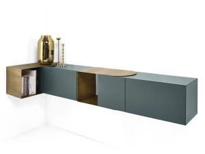 МДФ навесной шкаф с дверным проемом