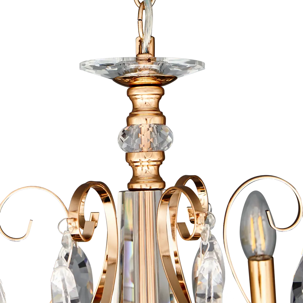 Люстра потолочная De City Свеча 6 ламп 12 м² E14 220 V STLM-2119785 - Вид №9