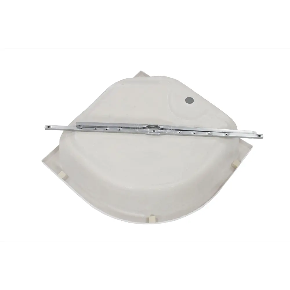 Душевой поддон акрил 1/4 круга 90x90 см в комплекте сифон каркас и фронтальная панель Santreyd ПД STLM-2081422 - Вид №4