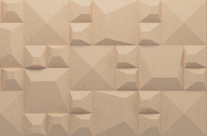 313 311 011 Пробковая 3D-плитка для стен Porto Pearl GRANORTE 3DForms