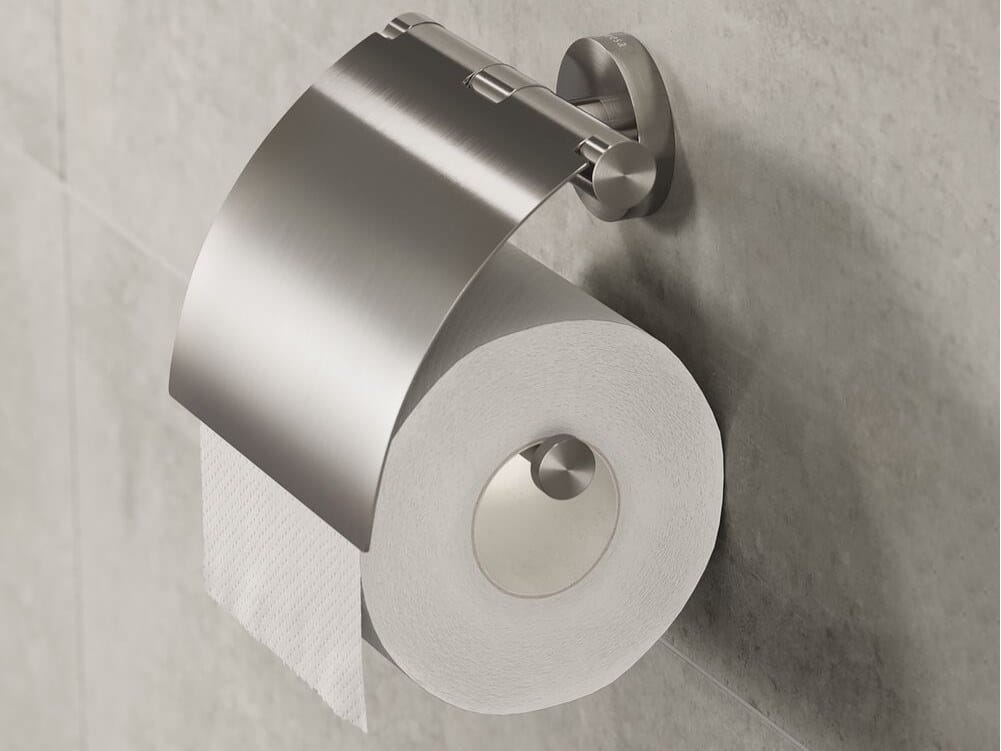 Держатель рулона из нержавеющей стали с крышкой Geesa Nemox ARCH-00026109 - Вид №1