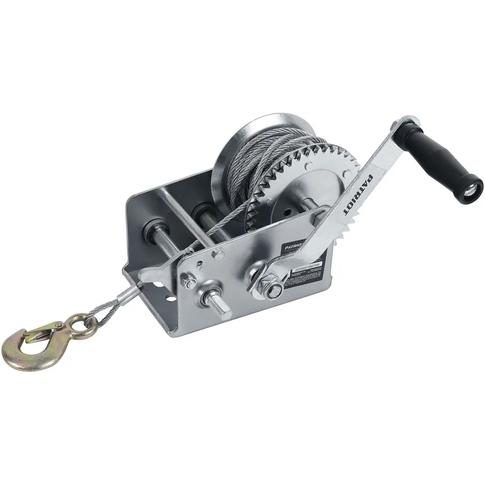 Лебедка ручная Patriot WH1500B с тросом 8 м для грузов до 1500 кг 89415143 STLM-1570506