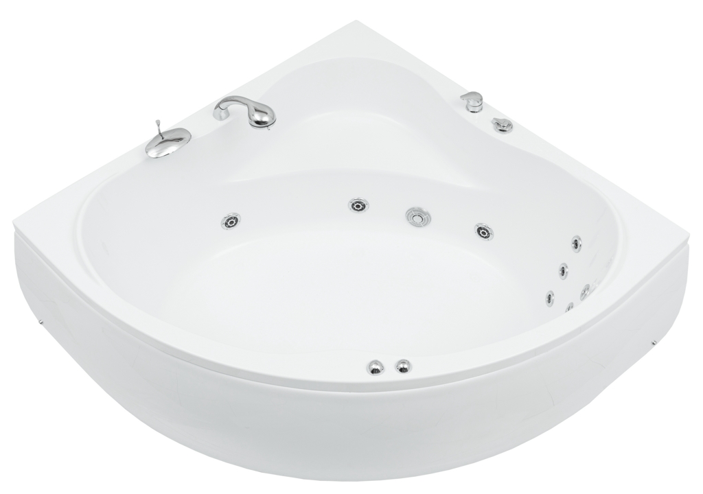 Акриловая ванна Aquanet Palau 140x140 (г/м, сп/м, с/п, к/б, А3рNew) 00164949 - Вид №2