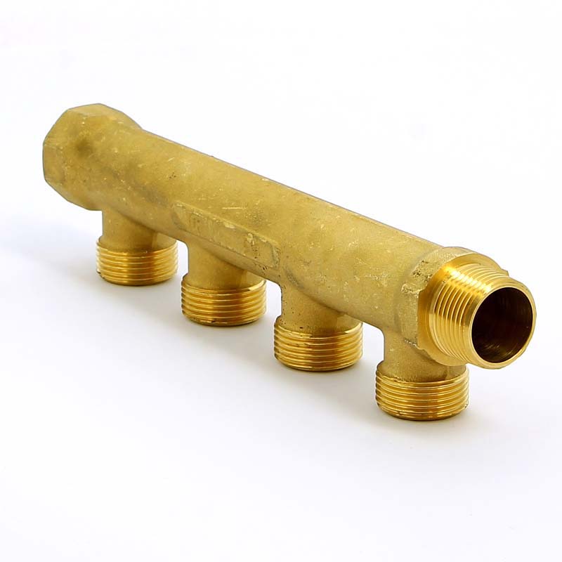 Коллектор НВ 3/4" TIEMME 4 выхода 3/4"ЕК 50мм 1910022 - Вид №3