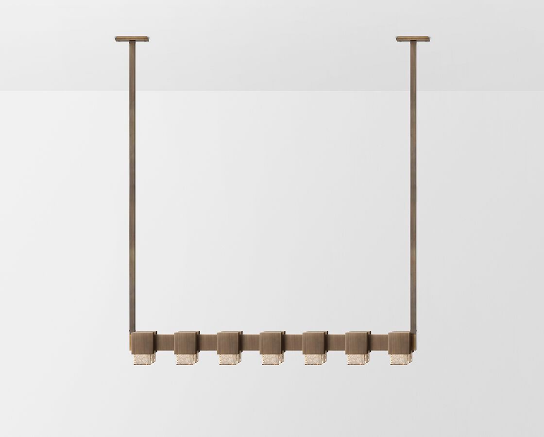 Металлический светодиодный подвесной светильник Articolo Studios куб ARCH-00045531 - Вид №6