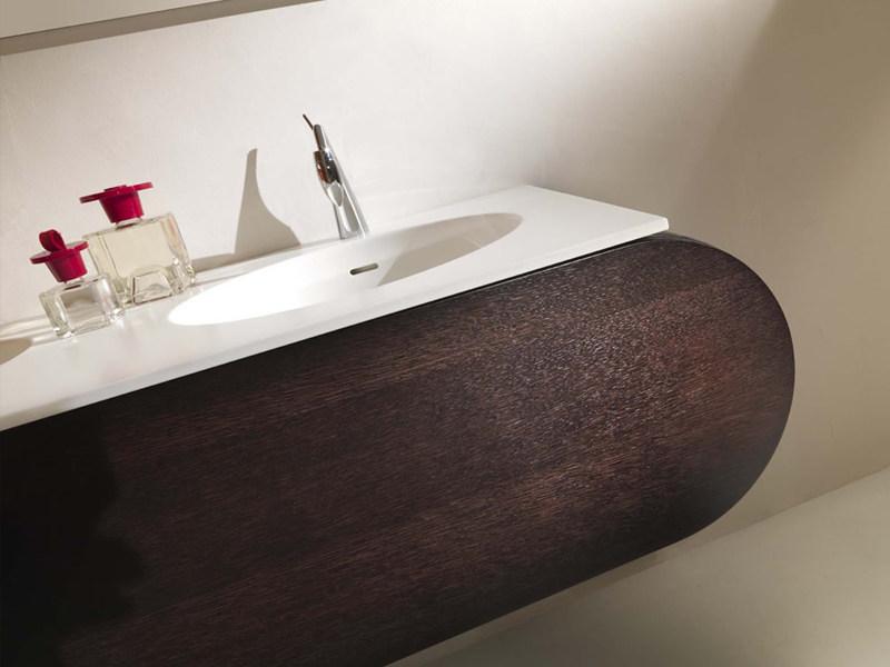 LASA IDEA Двойная угловая тумба под умывальник с ящиками Flux_us sun-id-1372230 - Вид №1