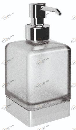 INDA® Дозатор для мыла из матового стекла Lea A1812z