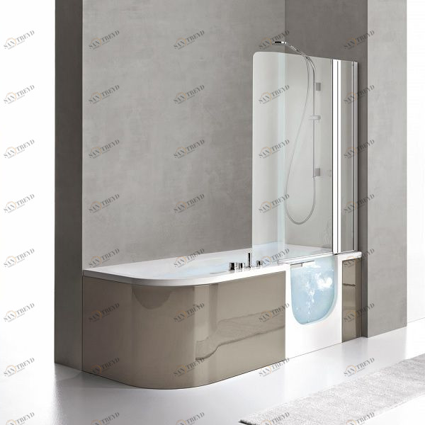 Ванна с душевой кабиной ERA PLUS BOX 180 см 3FLA1D2 Gruppo Geromin For all