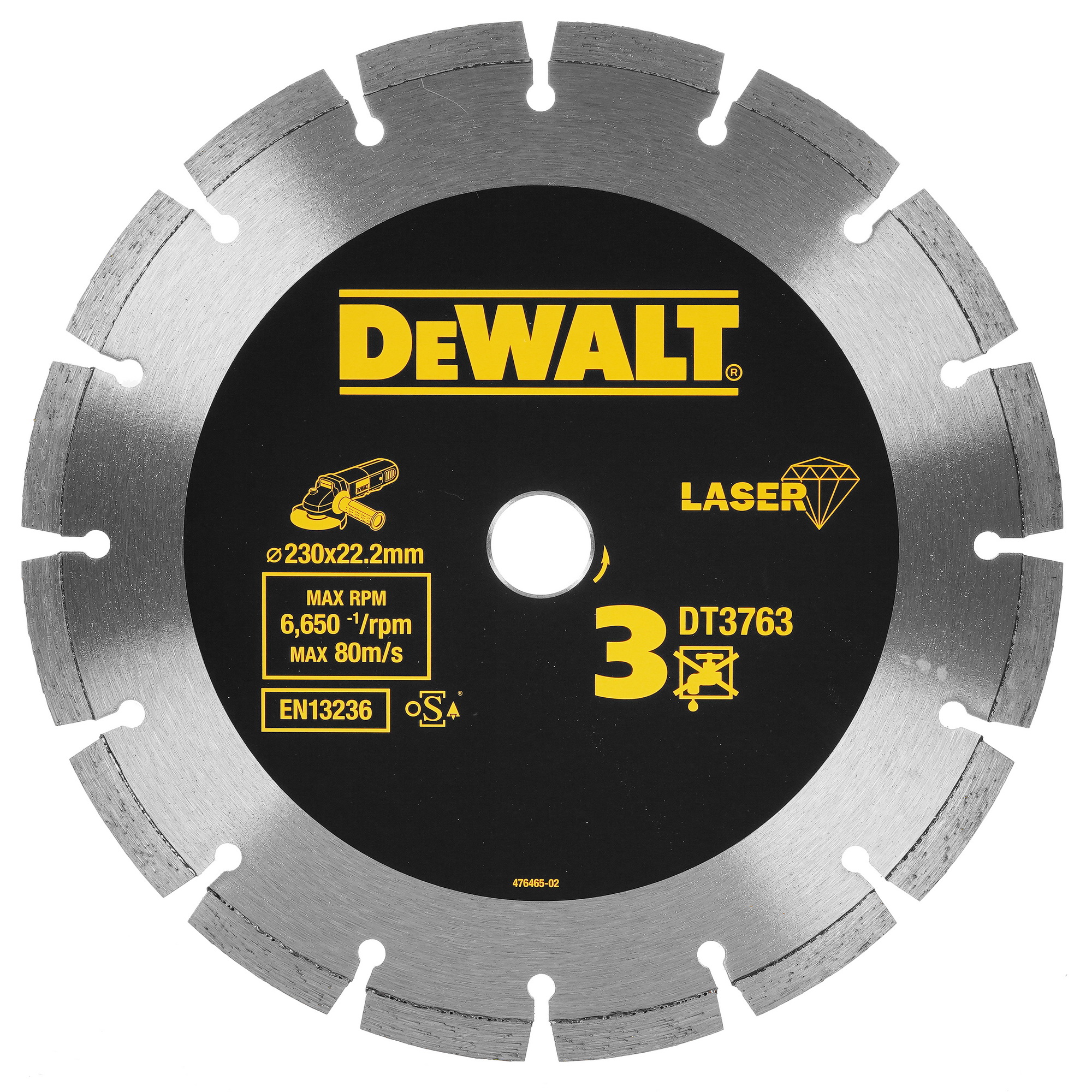 Диск алмазный DeWalt DT3763 5303559 STDN-0143771