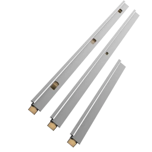 Дверная коробка Invisible 2500x65x35 мм правая прямой цвет хром (2.5 шт.) 89461466 STLM-2144643