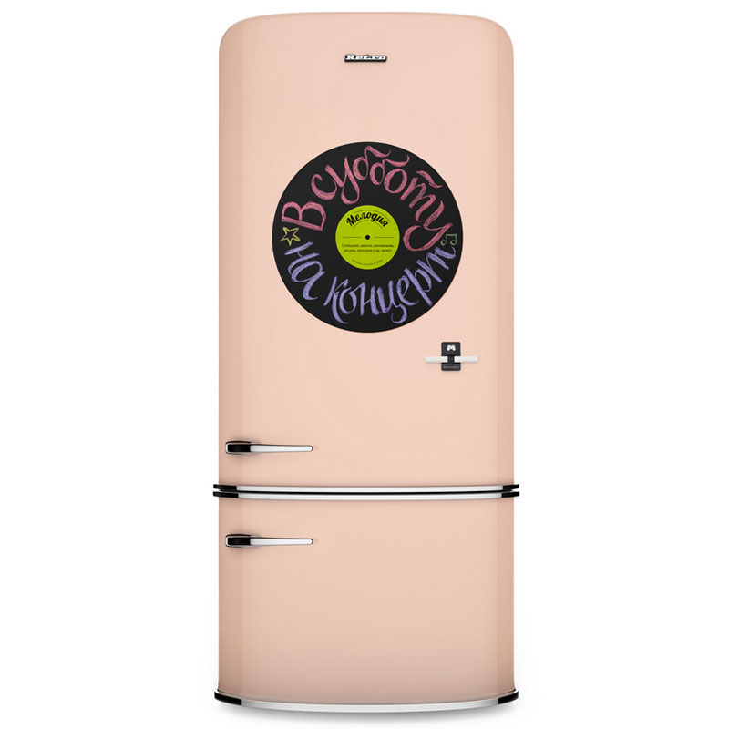 ML0108 Грифельная магнитная доска melody пластинка Melompo  - Вид №2