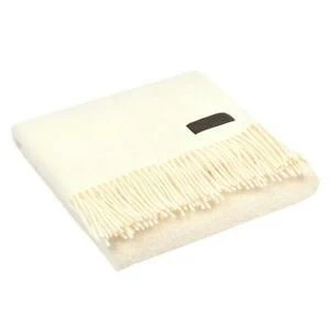 Плед шерстяной Dalia, 130х180 см, молочный