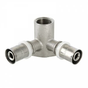 VTm.234.N.200420 Пресс-водорозетка проходная Valtec 20 мм х 1/2"