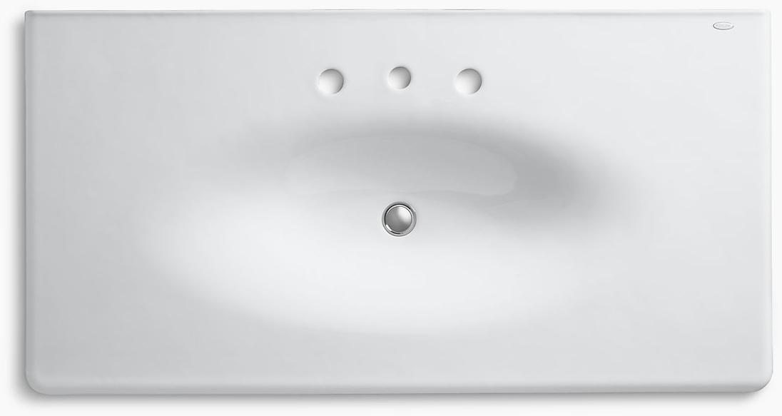 K-3052-8-DGB Накладная раковина на столешницу  прямоугольная Kohler  - Вид №2