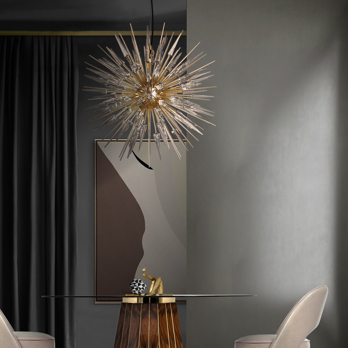 Подвесные лампы Explosion Suspension Covethouse LUXXU  - Вид №1