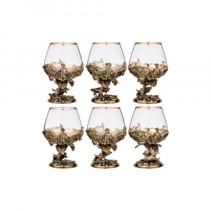 385-221 Набор бокалов на 6 персон Большая рыбалка 250 мл Lefard